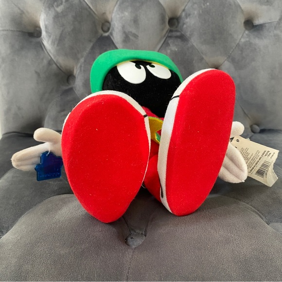 Vintage Looney Tunes Marvin the Martian Plush by Applause 1994 - Picture 7 of 8
